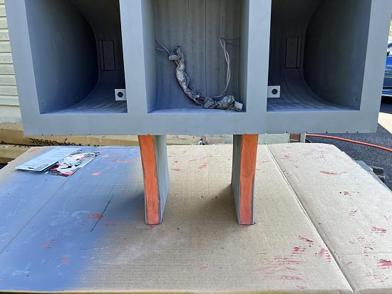 Polyfill applied to the front of the cabinet