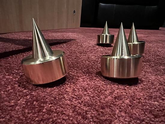 Closeup of the spikes