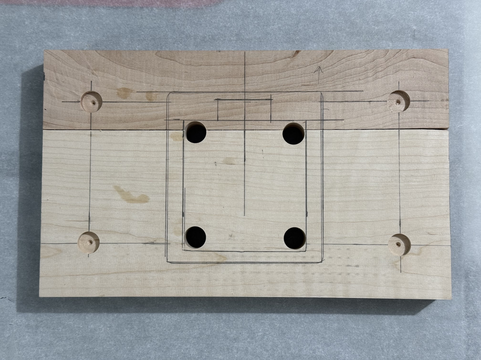 Click image for larger version  Name:	Inner Cutout Holes Drilled.jpg Views:	0 Size:	733.5 KB ID:	958693